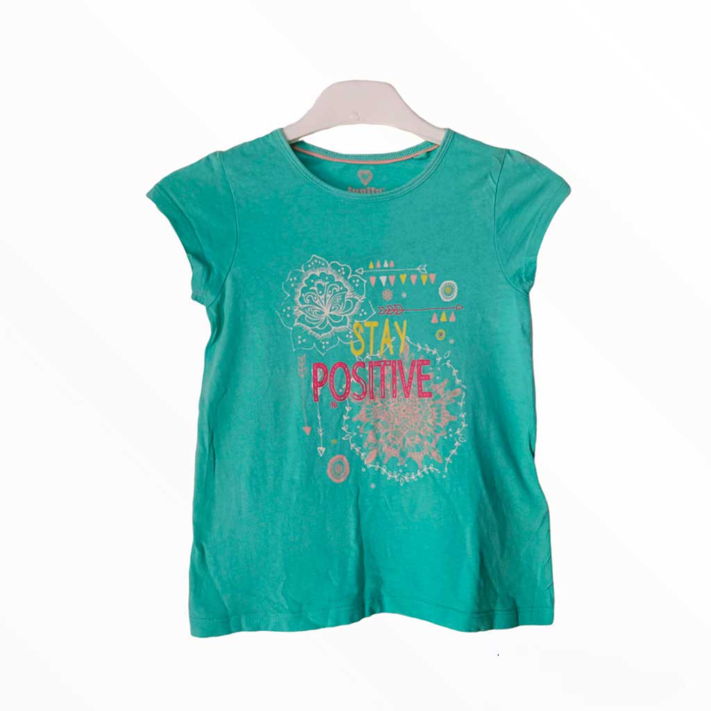Camiseta Turquesa - Talla 2-4 años - 98-104 cm