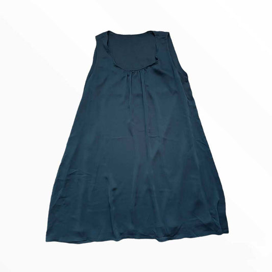 Blusa/Vestido de gasa gris sin mangas – Talla única (M-L)