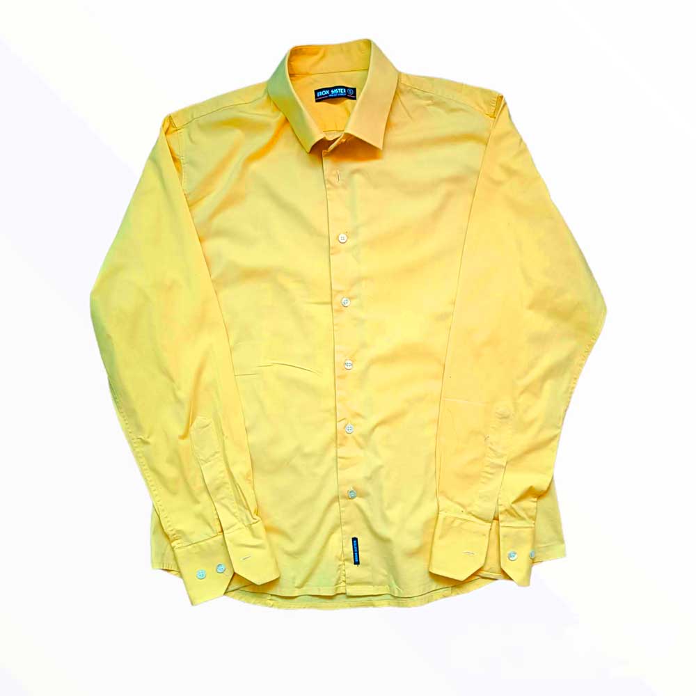 Camisa Amarilla - Hombre - Talla 5 1342