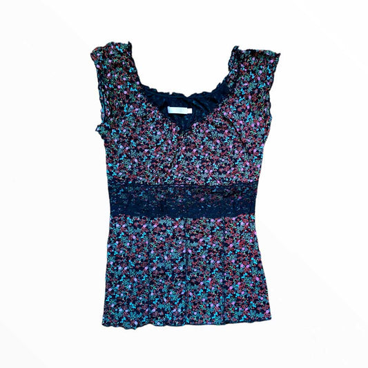Camiseta de flores – Talla S/M
