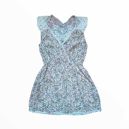 Vestido Flores - Talla M- Bershka