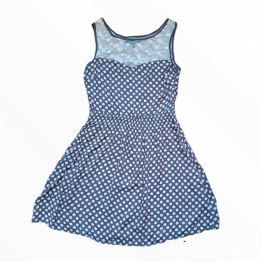 Vestido Marrón Lunares - Talla 38 - Amisu