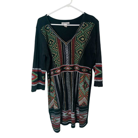 Vestido Étnico - Venca - Talla L