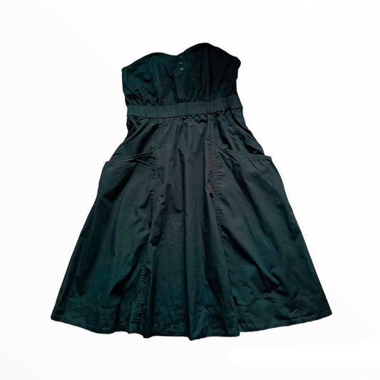 Vestido Negro - Palabra de Honor- Talla 36 H&amp;M