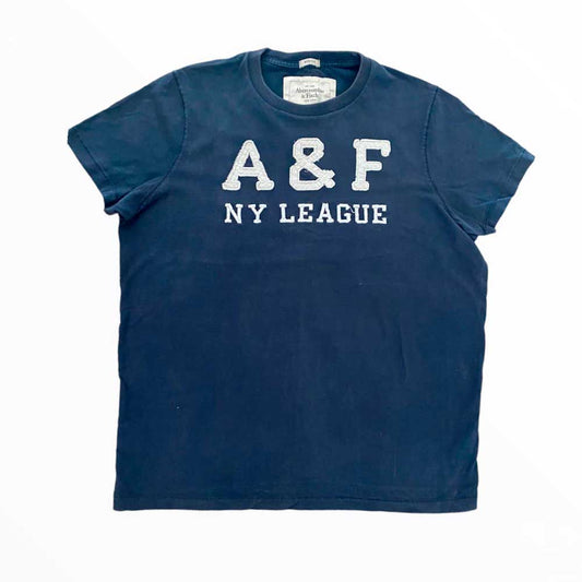 Camiseta azul Abercrombie &amp; Fitch – Talla XXL